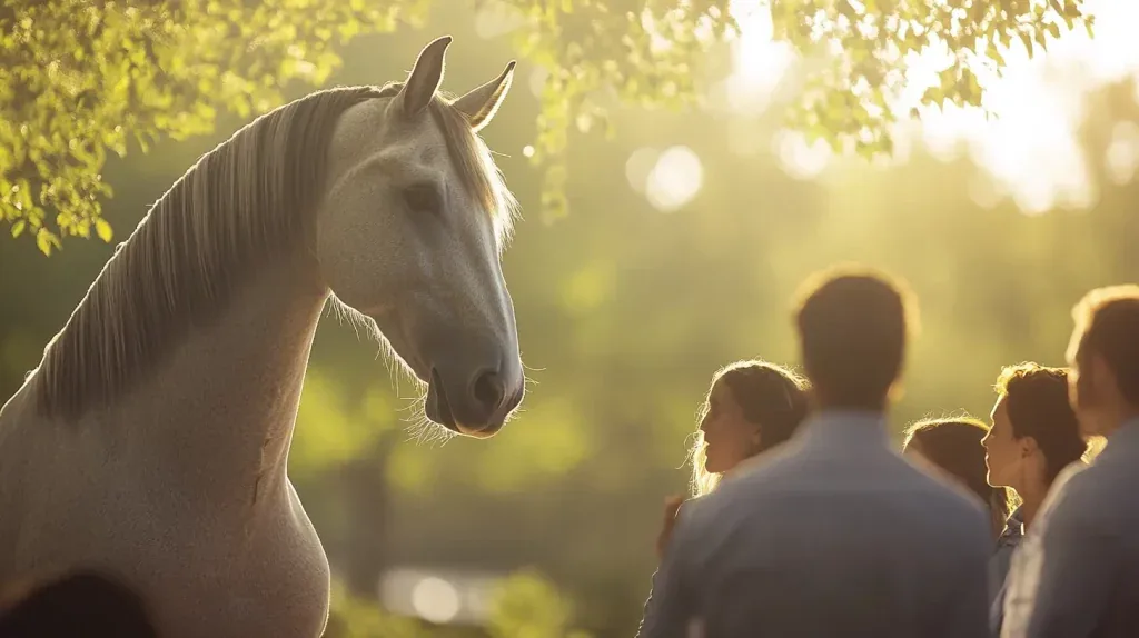 Discovers the main benefits of equine coaching